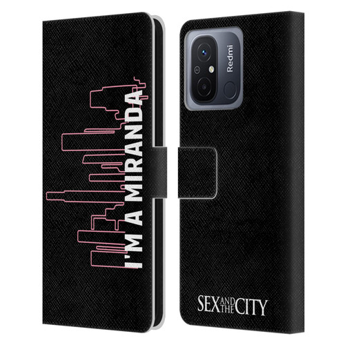 Sex and The City: Television Series Characters Miranda Leather Book Wallet Case Cover For Xiaomi Redmi 12C