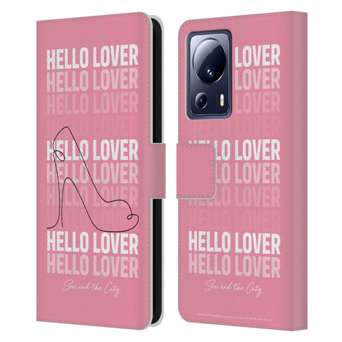 Sex and The City: Television Series Characters Hello Lover Carrie Leather Book Wallet Case Cover For Xiaomi 13 Lite 5G