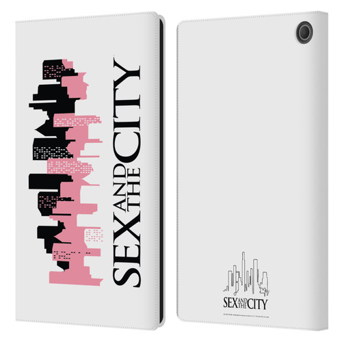Sex and The City: Television Series Graphics City Leather Book Wallet Case Cover For Amazon Fire Max 11 2023
