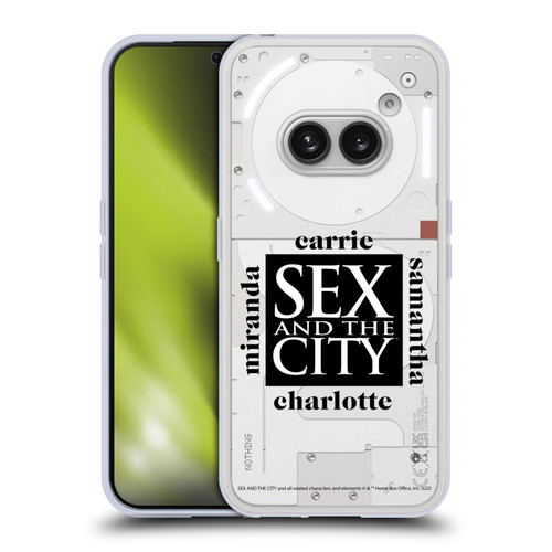 Sex and The City: Television Series Graphics Character 1 Soft Gel Case for Nothing Phone (2a)