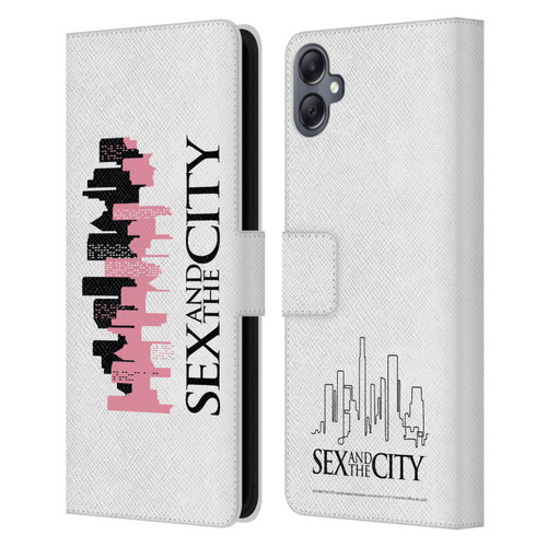 Sex and The City: Television Series Graphics City Leather Book Wallet Case Cover For Samsung Galaxy A05