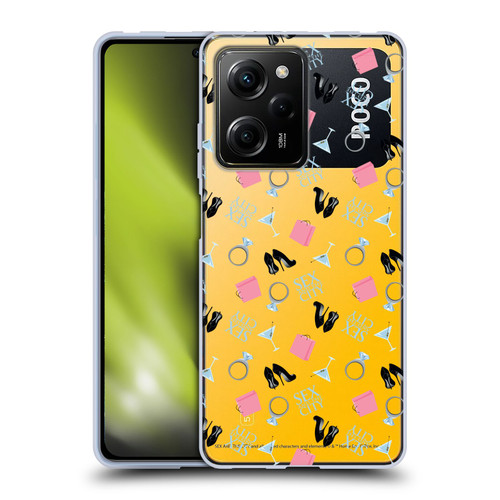 Sex and The City: Television Series Graphics Pattern Soft Gel Case for Xiaomi Redmi Note 12 Pro 5G
