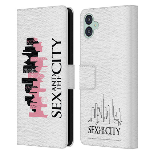 Sex and The City: Television Series Graphics City Leather Book Wallet Case Cover For Samsung Galaxy M04 5G / A04e