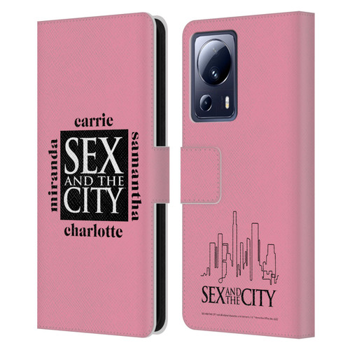 Sex and The City: Television Series Graphics Character 1 Leather Book Wallet Case Cover For Xiaomi 13 Lite 5G