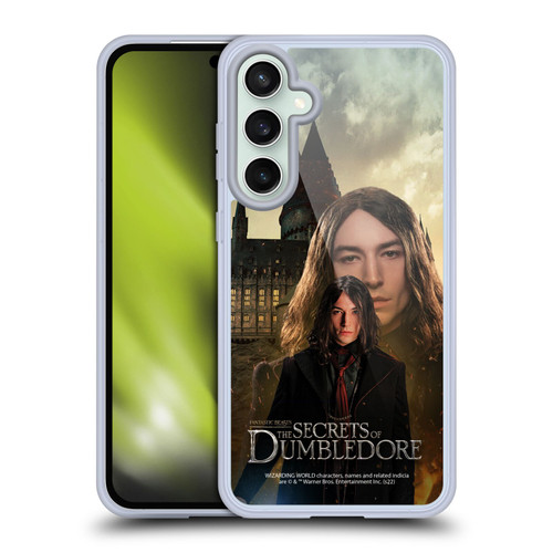 Fantastic Beasts: Secrets of Dumbledore Character Art Credence Barebone Soft Gel Case for Samsung Galaxy S23 FE 5G