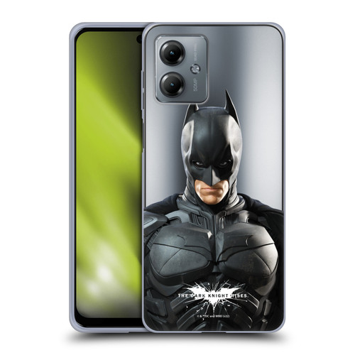 The Dark Knight Rises Character Art Batman Soft Gel Case for Motorola Moto G14