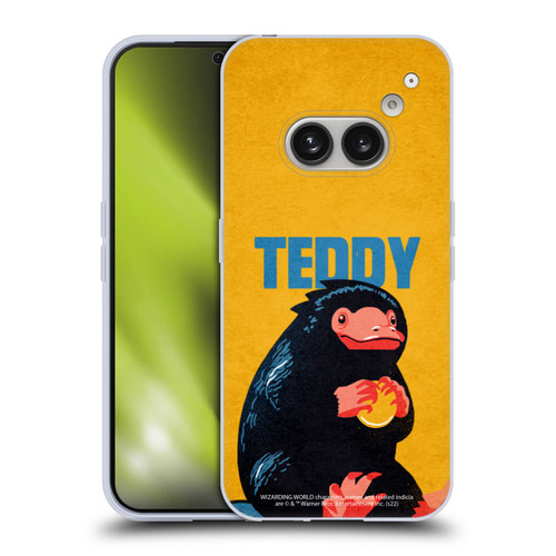 Fantastic Beasts: Secrets of Dumbledore Graphic Badges Teddy Soft Gel Case for Nothing Phone (2a)
