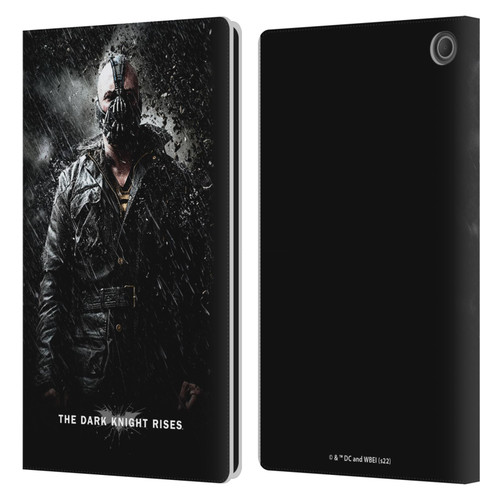 The Dark Knight Rises Key Art Bane Rain Poster Leather Book Wallet Case Cover For Amazon Fire Max 11 2023