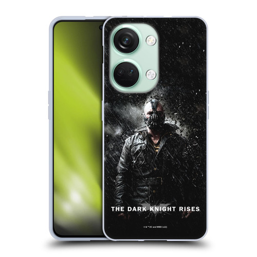 The Dark Knight Rises Key Art Bane Rain Poster Soft Gel Case for OnePlus Nord 3 5G