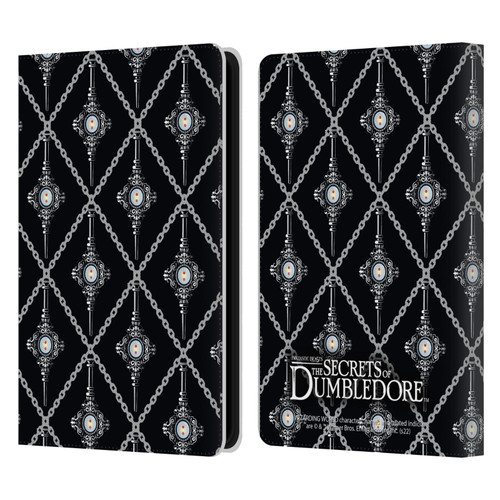 Fantastic Beasts: Secrets of Dumbledore Graphics Blood Troth Pattern Leather Book Wallet Case Cover For Amazon Kindle Paperwhite 5 (2021)