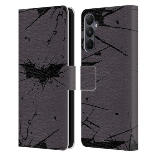 The Dark Knight Rises Logo Black Leather Book Wallet Case Cover For Samsung Galaxy A05s