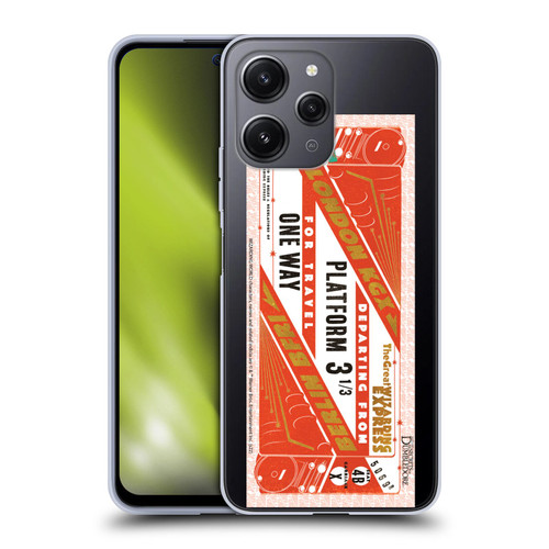 Fantastic Beasts: Secrets of Dumbledore Graphics Train Ticket Soft Gel Case for Xiaomi Redmi 12