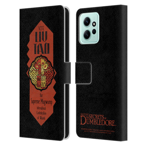 Fantastic Beasts: Secrets of Dumbledore Graphics Liu Tao Leather Book Wallet Case Cover For Xiaomi Redmi 12