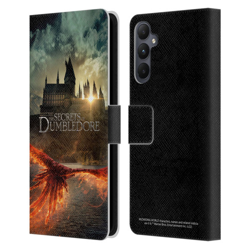 Fantastic Beasts: Secrets of Dumbledore Key Art Poster Leather Book Wallet Case Cover For Samsung Galaxy A05s