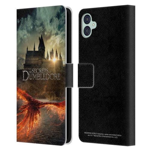 Fantastic Beasts: Secrets of Dumbledore Key Art Poster Leather Book Wallet Case Cover For Samsung Galaxy M04 5G / A04e