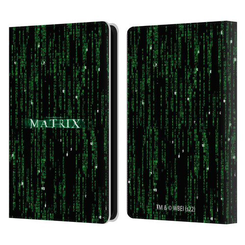 The Matrix Key Art Codes Leather Book Wallet Case Cover For Amazon Kindle Paperwhite 5 (2021)