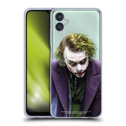 The Dark Knight Character Art Joker Soft Gel Case for Samsung Galaxy M04 5G / A04e