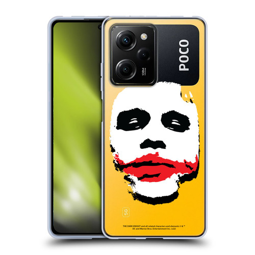 The Dark Knight Character Art Joker Face Soft Gel Case for Xiaomi Redmi Note 12 Pro 5G