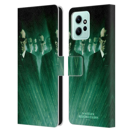 The Matrix Revolutions Key Art Smiths Leather Book Wallet Case Cover For Xiaomi Redmi 12