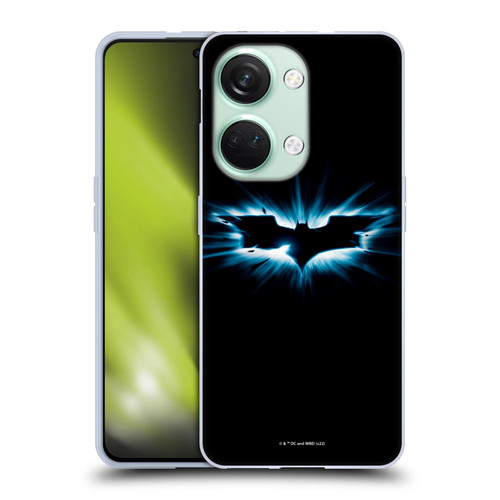 The Dark Knight Graphics Logo Black Soft Gel Case for OnePlus Nord 3 5G