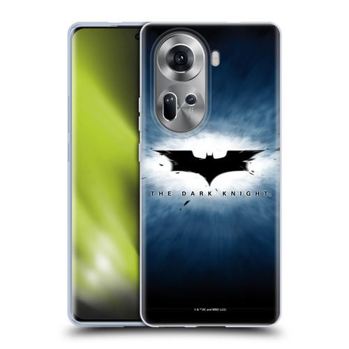 The Dark Knight Graphics Logo Soft Gel Case for OPPO Reno11