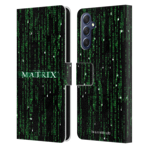 The Matrix Key Art Codes Leather Book Wallet Case Cover For Samsung Galaxy M54 5G