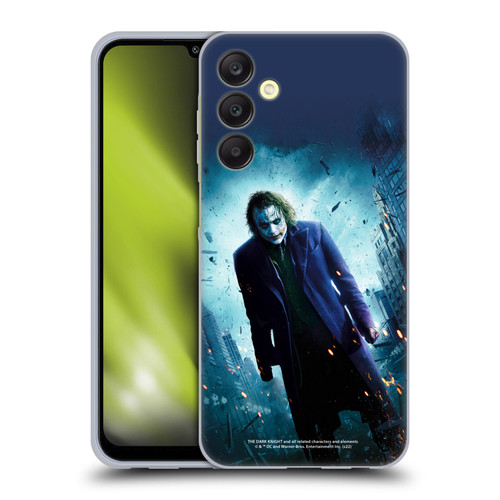 The Dark Knight Key Art Joker Poster Soft Gel Case for Samsung Galaxy A25 5G