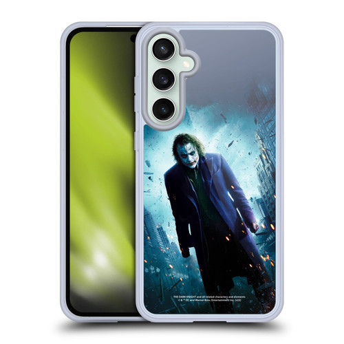 The Dark Knight Key Art Joker Poster Soft Gel Case for Samsung Galaxy S23 FE 5G