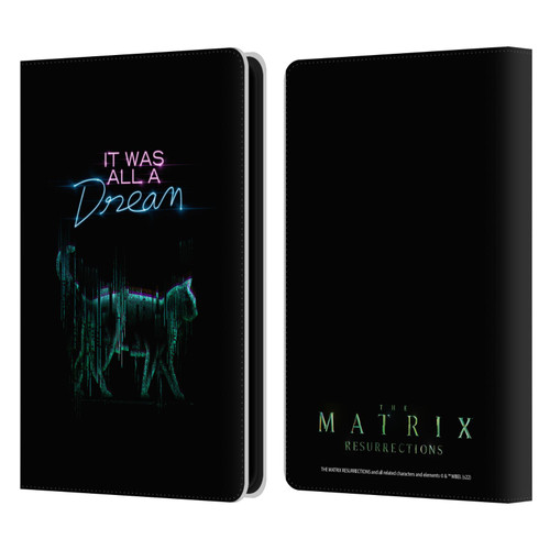 The Matrix Resurrections Key Art It Was All A Dream Leather Book Wallet Case Cover For Amazon Kindle Paperwhite 5 (2021)