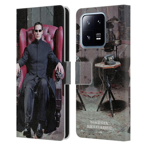 The Matrix Reloaded Key Art Neo 4 Leather Book Wallet Case Cover For Xiaomi 13 Pro 5G