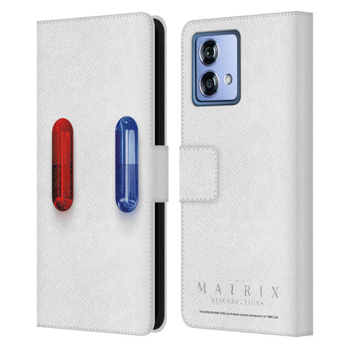 The Matrix Resurrections Key Art Poster Leather Book Wallet Case Cover For Motorola Moto G84 5G
