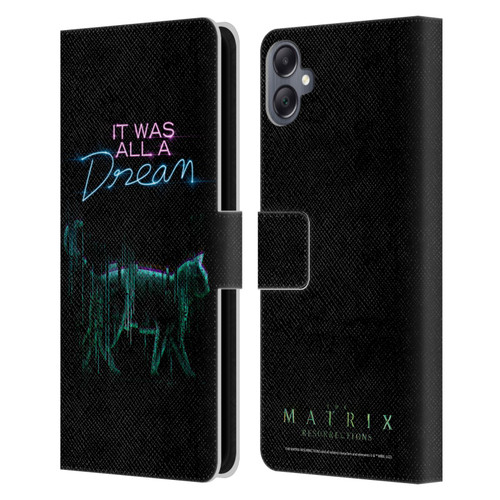 The Matrix Resurrections Key Art It Was All A Dream Leather Book Wallet Case Cover For Samsung Galaxy A05