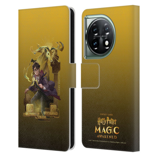 Harry Potter: Magic Awakened Characters Harry Potter Leather Book Wallet Case Cover For OnePlus 11 5G