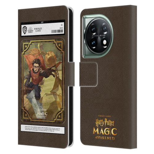 Harry Potter: Magic Awakened Characters Harry Potter Card Leather Book Wallet Case Cover For OnePlus 11 5G