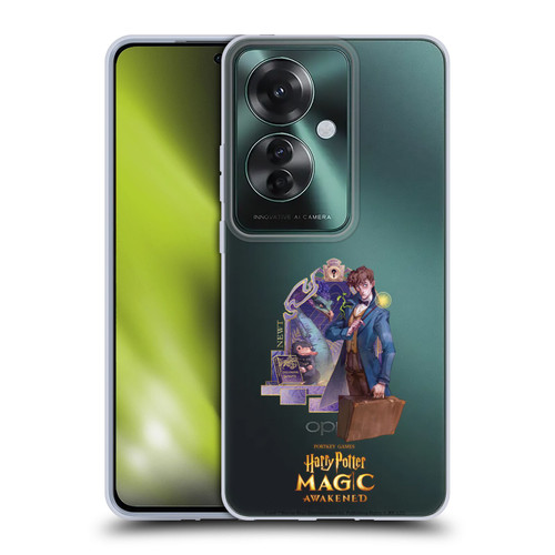 Harry Potter: Magic Awakened Characters Newt Soft Gel Case for OPPO Reno11 F 5G / F25 Pro 5G