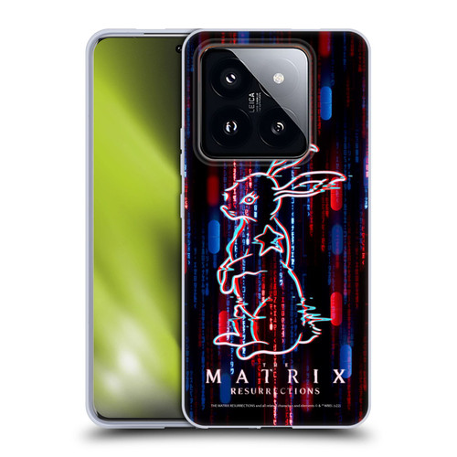 The Matrix Resurrections Key Art Choice Is An Illusion Soft Gel Case for Xiaomi 14 Pro