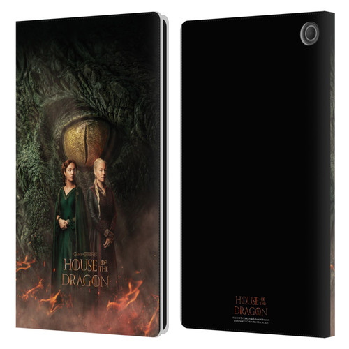 House Of The Dragon: Television Series Art Poster Leather Book Wallet Case Cover For Amazon Fire Max 11 2023