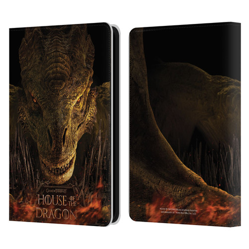 House Of The Dragon: Television Series Art Syrax Poster Leather Book Wallet Case Cover For Amazon Kindle 11th Gen 6in 2022