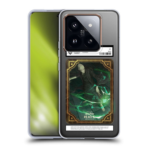Harry Potter: Magic Awakened Characters Voldemort Card Soft Gel Case for Xiaomi 14 Pro