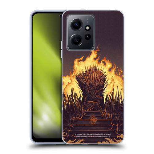 House Of The Dragon: Television Series Art Syrax and Caraxes Soft Gel Case for Xiaomi Redmi Note 12 4G