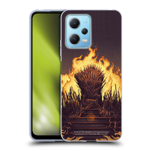 House Of The Dragon: Television Series Art Syrax and Caraxes Soft Gel Case for Xiaomi Redmi Note 12 5G