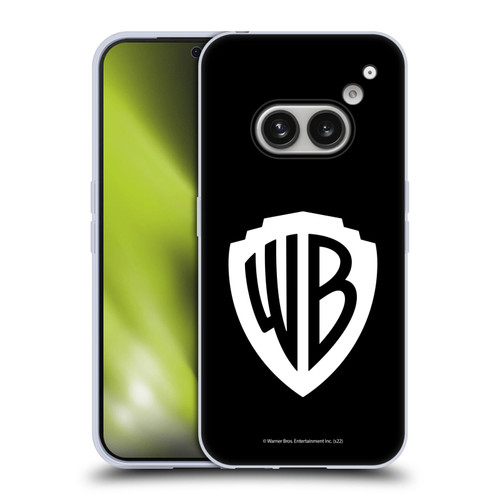 Warner Bros. Shield Logo Black Soft Gel Case for Nothing Phone (2a)