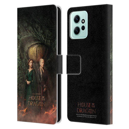 House Of The Dragon: Television Series Art Poster Leather Book Wallet Case Cover For Xiaomi Redmi 12