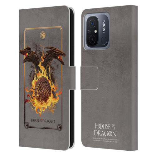 House Of The Dragon: Television Series Art Syrax and Caraxes Leather Book Wallet Case Cover For Xiaomi Redmi 12C