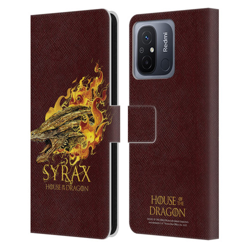 House Of The Dragon: Television Series Art Syrax Leather Book Wallet Case Cover For Xiaomi Redmi 12C