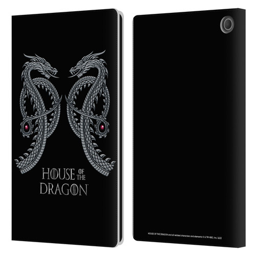 House Of The Dragon: Television Series Graphics Dragon Leather Book Wallet Case Cover For Amazon Fire Max 11 2023