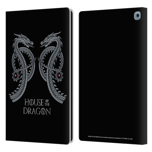 House Of The Dragon: Television Series Graphics Dragon Leather Book Wallet Case Cover For Amazon Fire HD 10 / Plus 2021