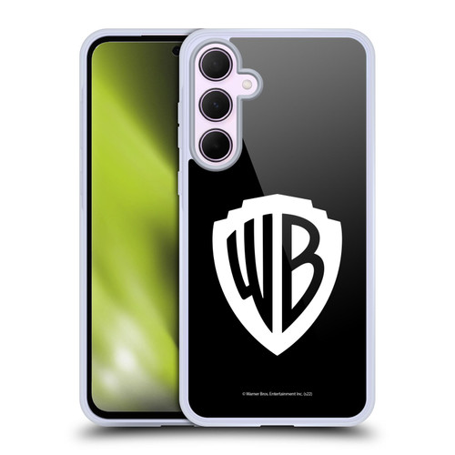 Warner Bros. Shield Logo Black Soft Gel Case for Samsung Galaxy A35 5G
