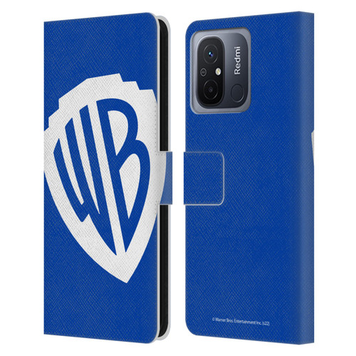 Warner Bros. Shield Logo Oversized Leather Book Wallet Case Cover For Xiaomi Redmi 12C