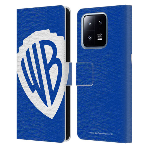Warner Bros. Shield Logo Oversized Leather Book Wallet Case Cover For Xiaomi 13 Pro 5G